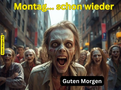 Lustiges Montag Bild