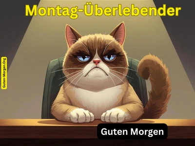 Lustiges Montag Bild