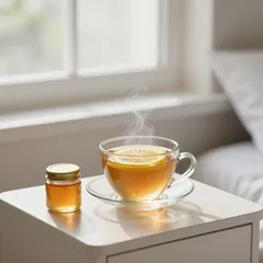 Tee mit Zitrone und Honig