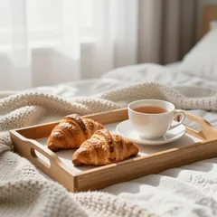 Samstag: Frühstück im Bett