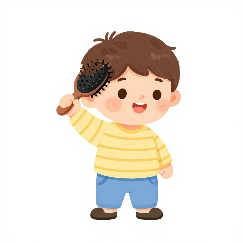 Haare kämmen